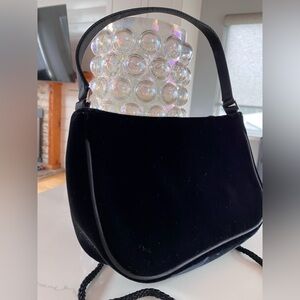 Vintage Hillard & Hanson Velvet Bling Evening Bag